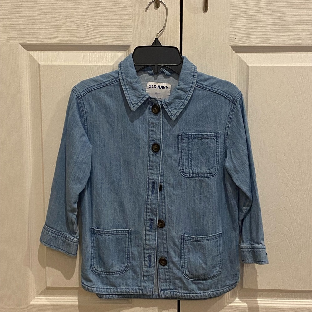 Old Navy Kids Blue Denim Jacket